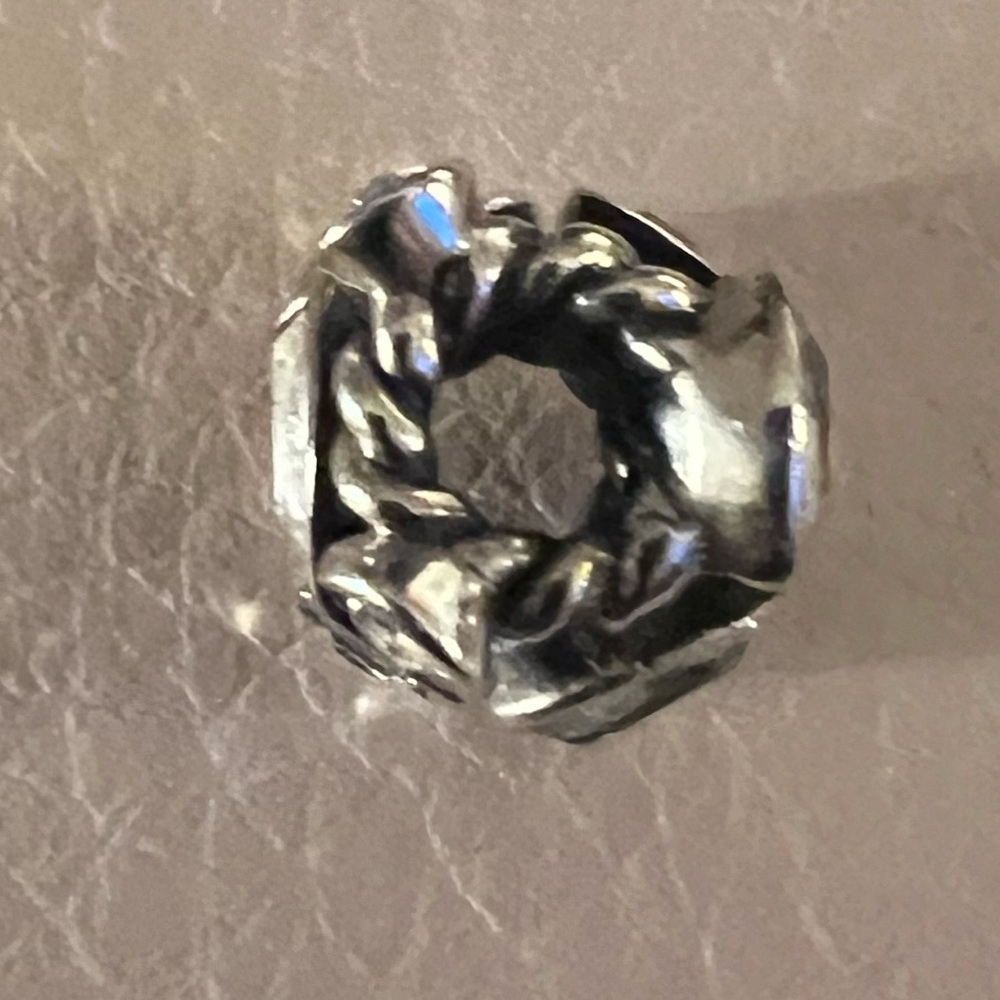 Chamilia Marquis Sterling Silver Swarovski Clear Charm Bead - Picture 5 of 5